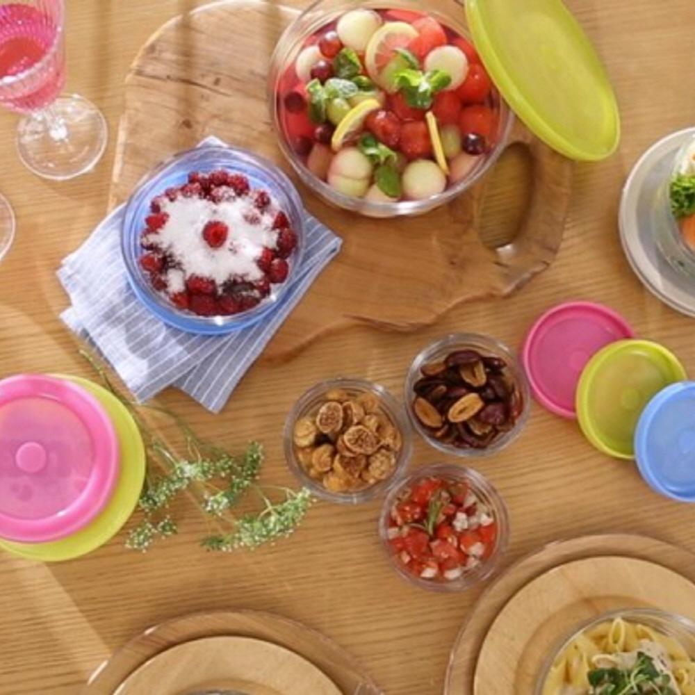 One touch Airtight Silicone food container JM-0303021001