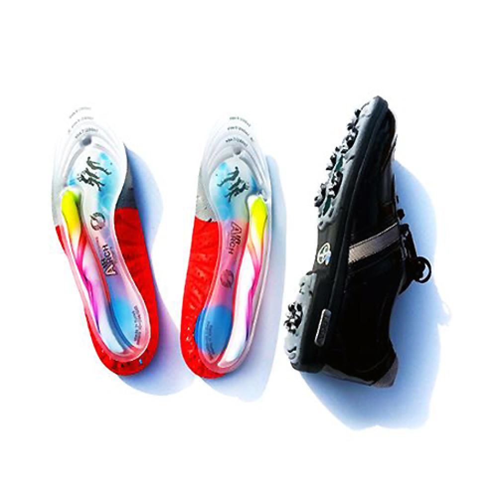 Air Arch Golf Rainbow Shoes Insoles Men Women Orthotic Support Flat Feet Inserts