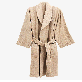 detail image1 COTTON BATH ROBE BEIGE