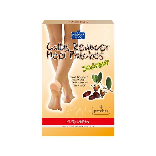 PUREDERM Callus Reducer Heel Patches - Jojoba | Heel, Patches, Skincare, Moisturizing, Pack, essence, serum, cream, protection, jojoba