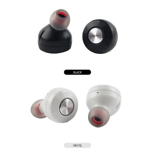 Wireless Bluetooth earphone consisted of “L” and “R”; Charging on separate charging cradle