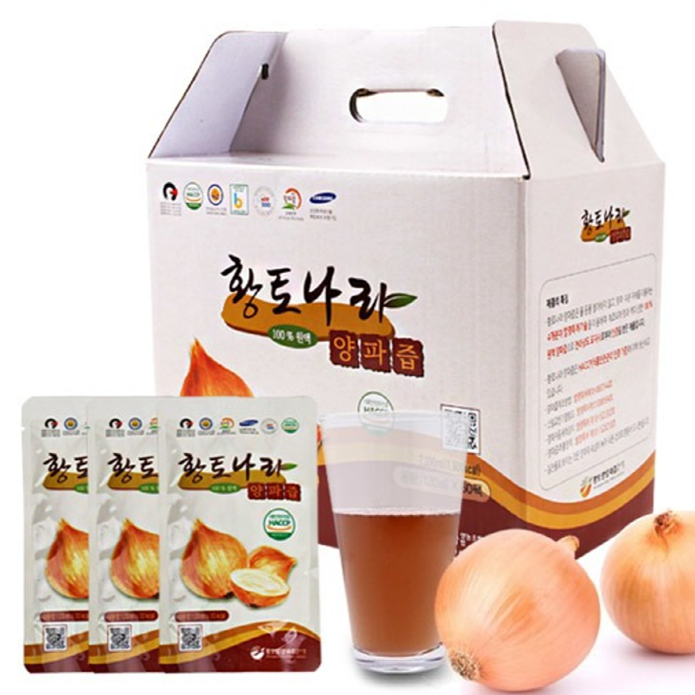 Hwangtonara Onion Extract 120 Pack