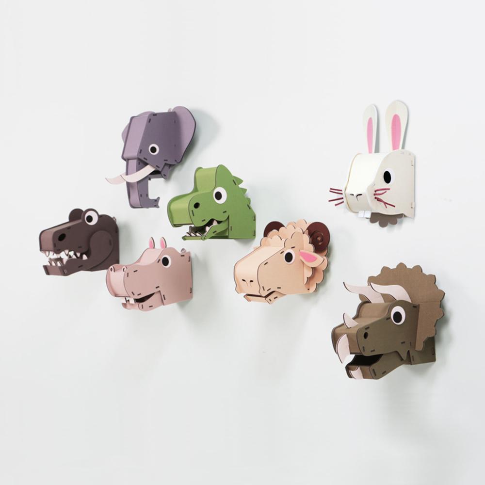 Hunting Trophy 3D puzzle Animal Head Hanging Wall