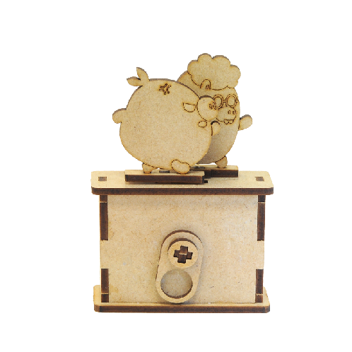 Automata Set wooden toy kid children