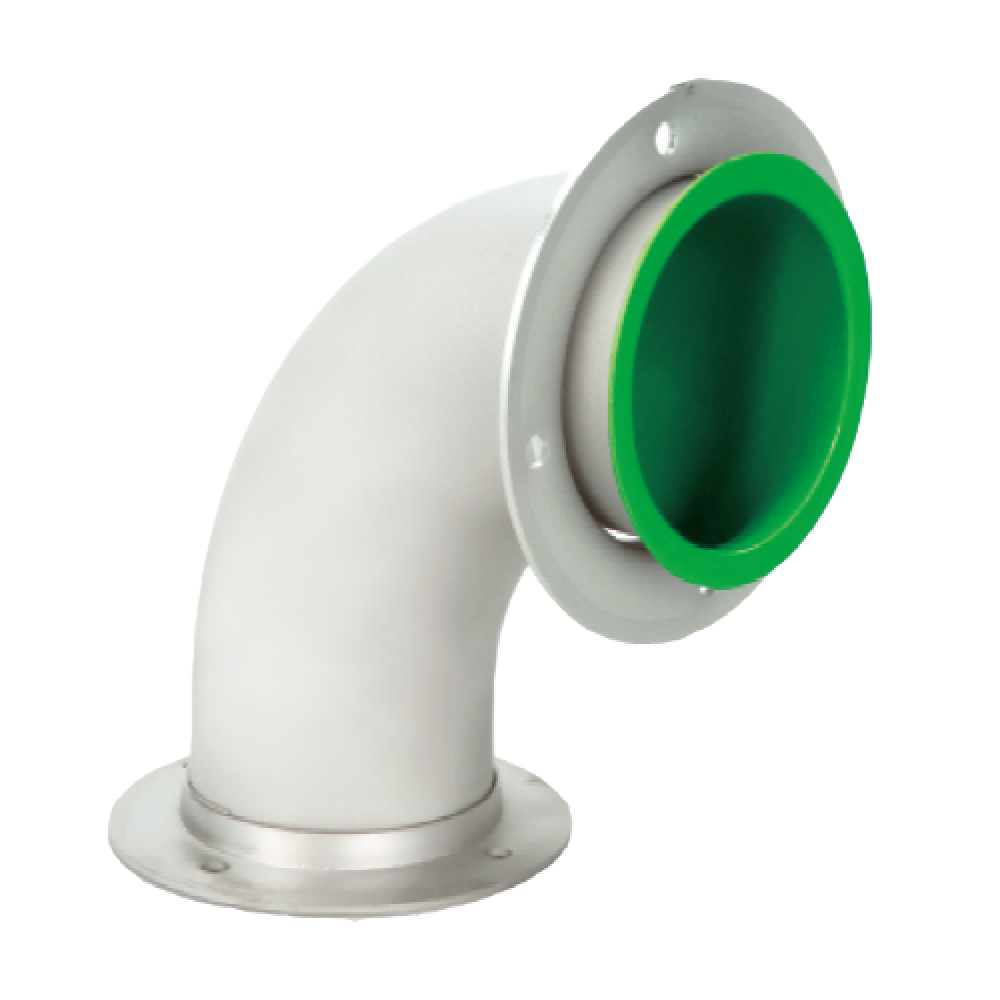 CPT/ETFE Chemical, Heat, Fire Resistant Coated Duct Pipe & Fittings, Lining FM Approval Korea Produc