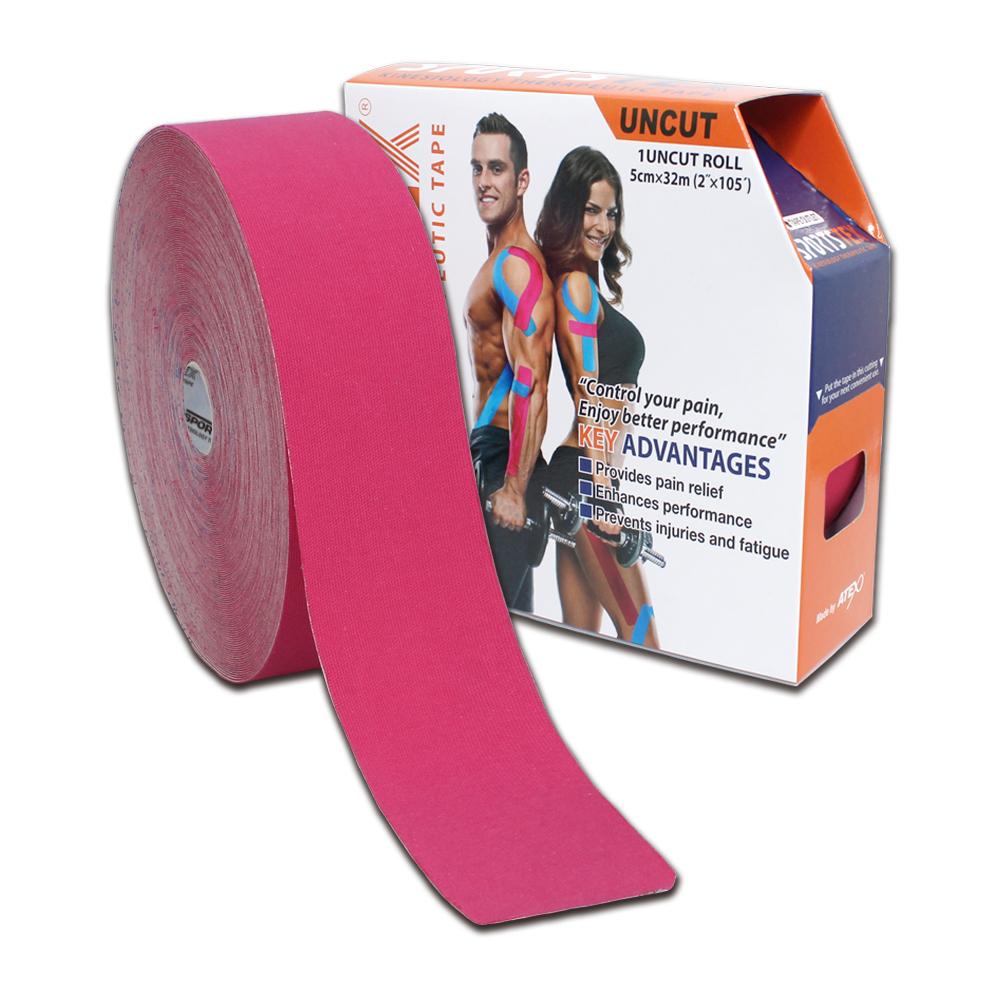 SPORTSTEX KINESIOLOG​Y TAPE UNCUT Bulk Roll 32m / 2ea Pain Relief Elastic Muscle