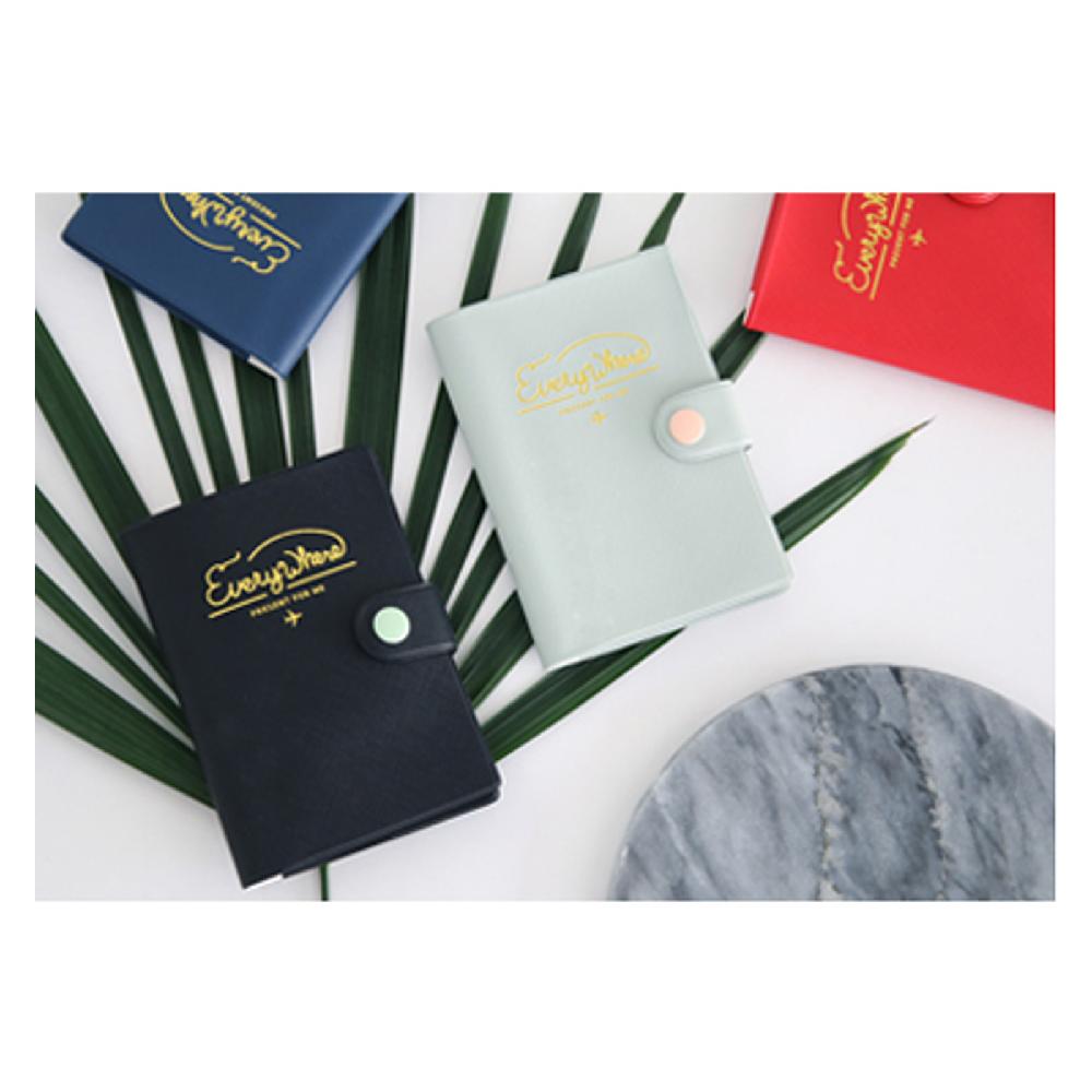 [Plan D] Everywhere Passport Case 4 Colors Passport Wallet Case