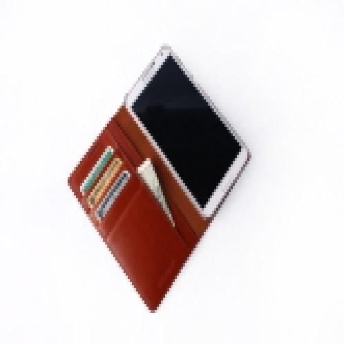 Genuine Leather Mobile Case Korea Artisan handmade design pouch