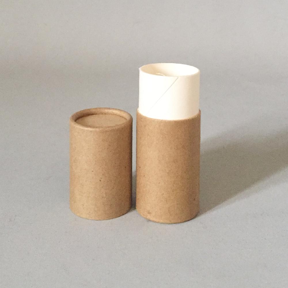 Paper tube 30-S(Kraft)_Cosmetic Oil Fragrance Packing Box Cylinder Gift Box Wrapping Supplies