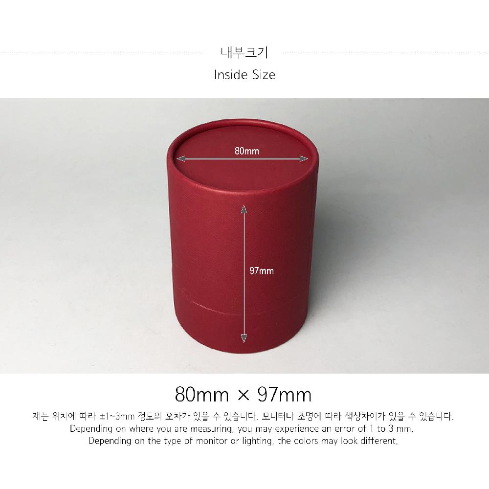 Candle paper tube 83x110(Wine)Candle Fragrance Packing Boxes Cylinder Gift Boxes Wrapping Supplies