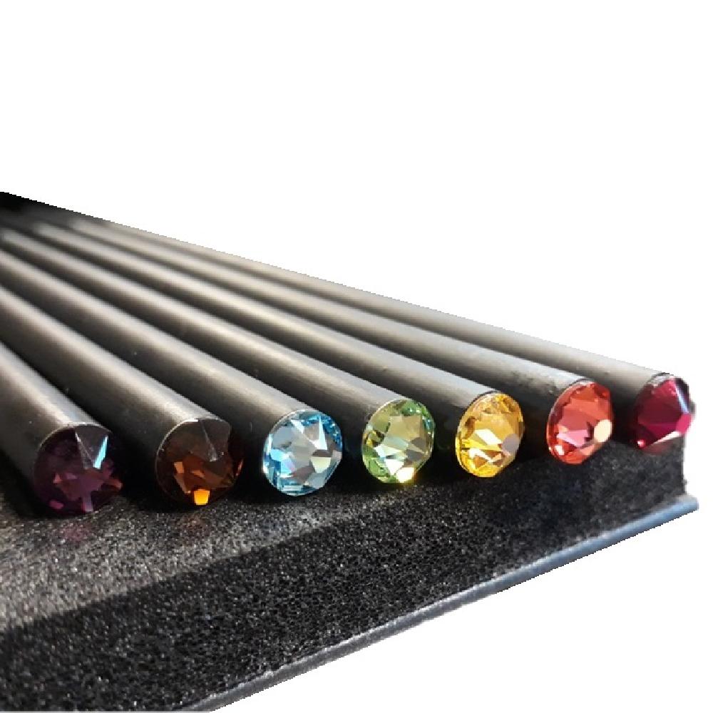 Rainbow crystal Pencil set