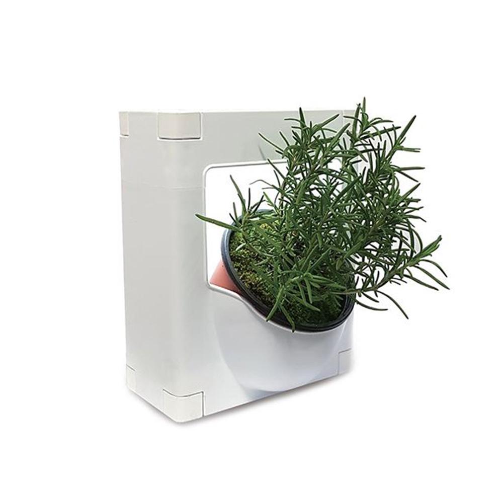 Any direction and space regardless of the quantity and space Connection Plant Pot Holder