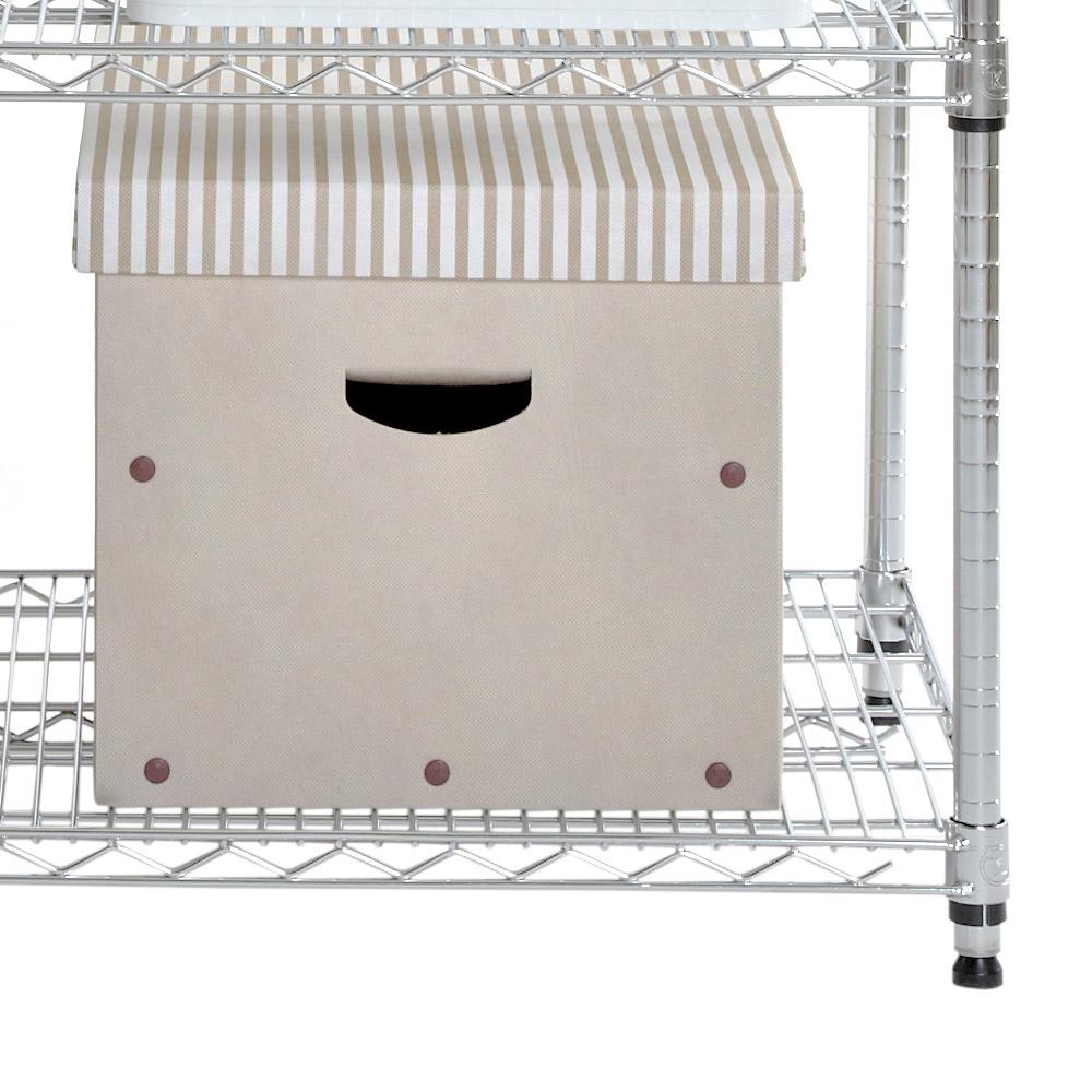 Metal rack 5-layer storage shelves IS-18261180 5S