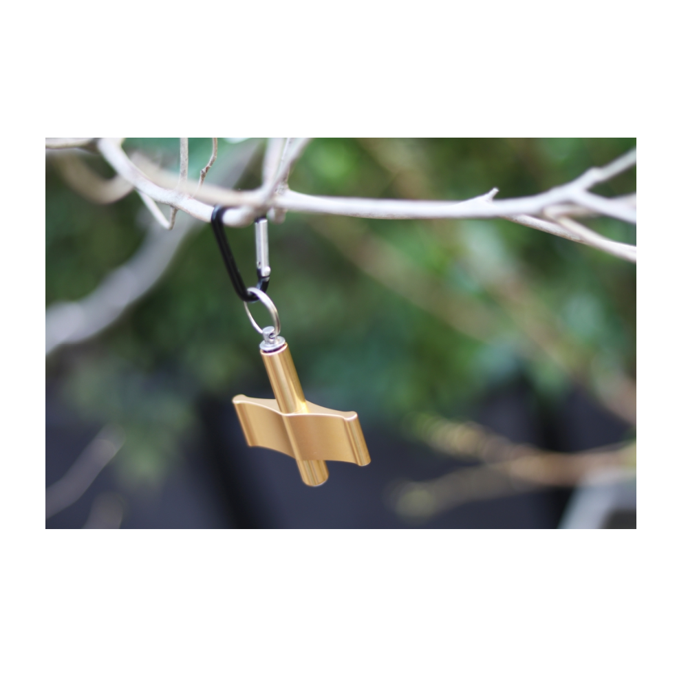 ALTUNE Solid Aluminum Drum Key (I TYPE, Gold)