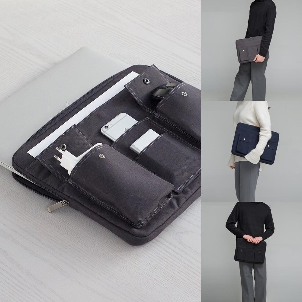 Organizer Laptop Pouch - Black