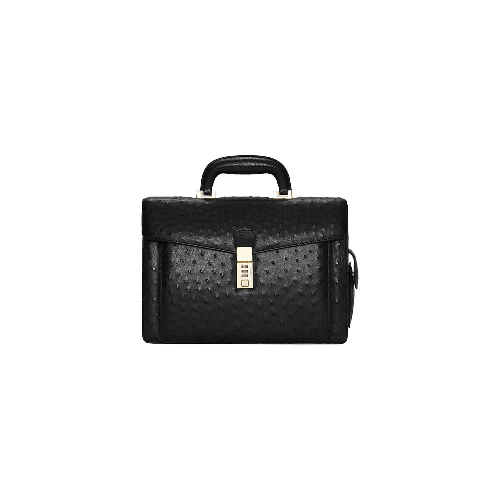 YEUNWOO Ostrich leather BRIEF CASE