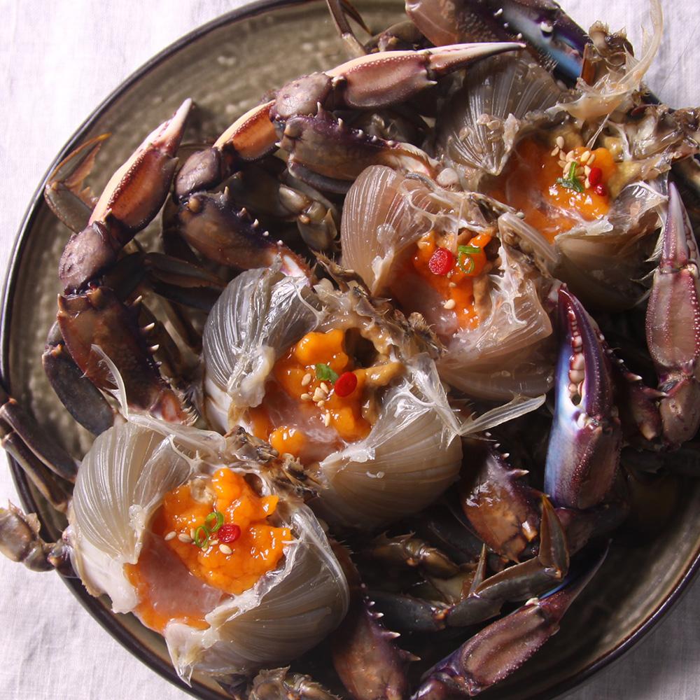 Soy Sauce Marinated Crab