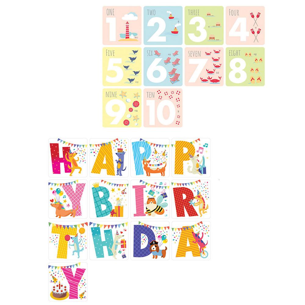 Deco Poster Card Type - 10 sheets