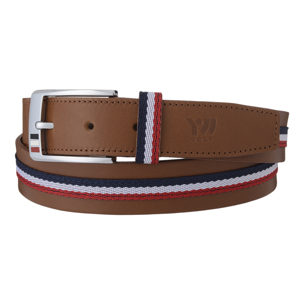 Cowhide 3-Stripes fashion BELT