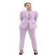 full image SUITHEEL ONE BUTTON SINGLE SUIT - LAVENDER