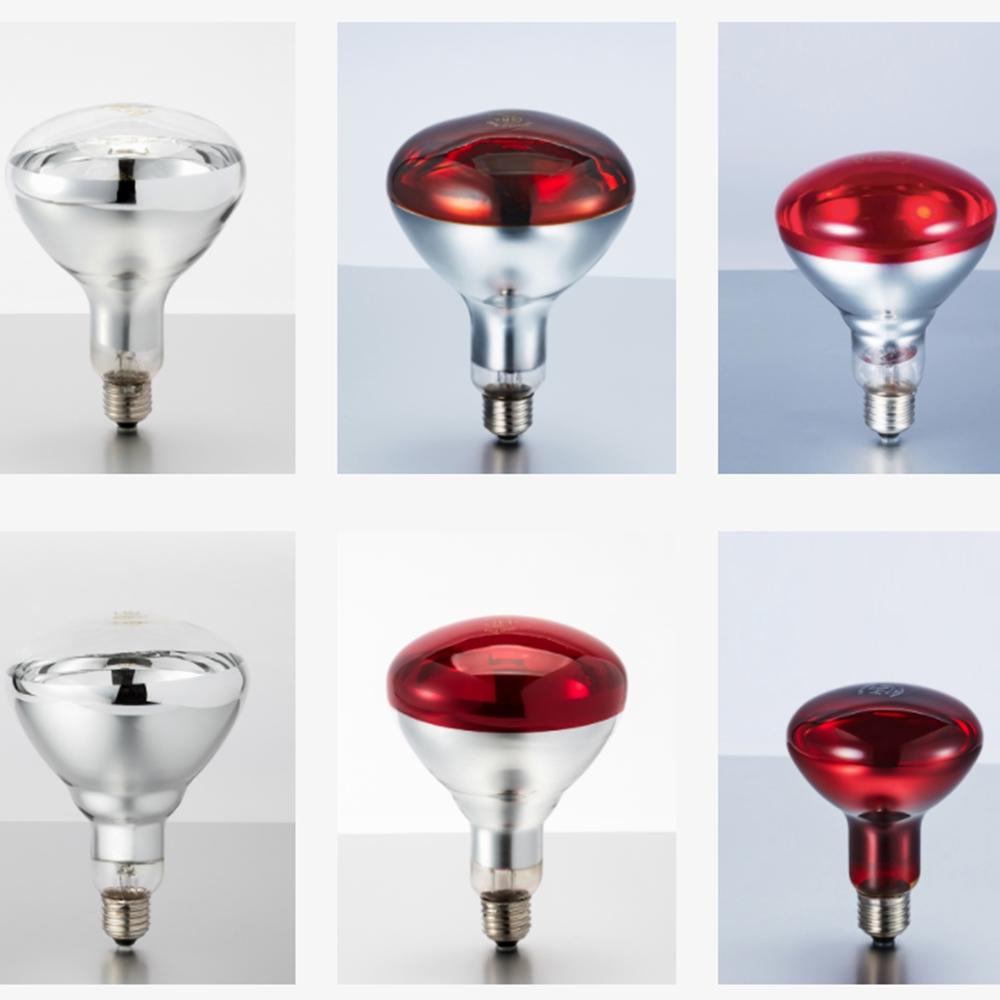 Roll over image to zoom in JK HEAT PLUS 175W PAR38 Clear Infrared Heat Bulb Hard Glass 110-120V