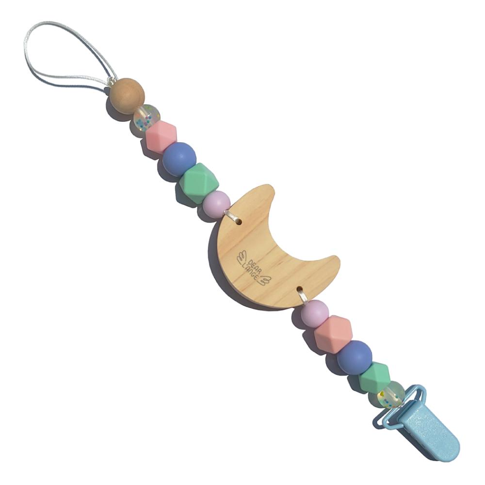 Pacifier Clip Supplier in Korea, HINOKI WOOD and SILICONE PACIFIER CLIP