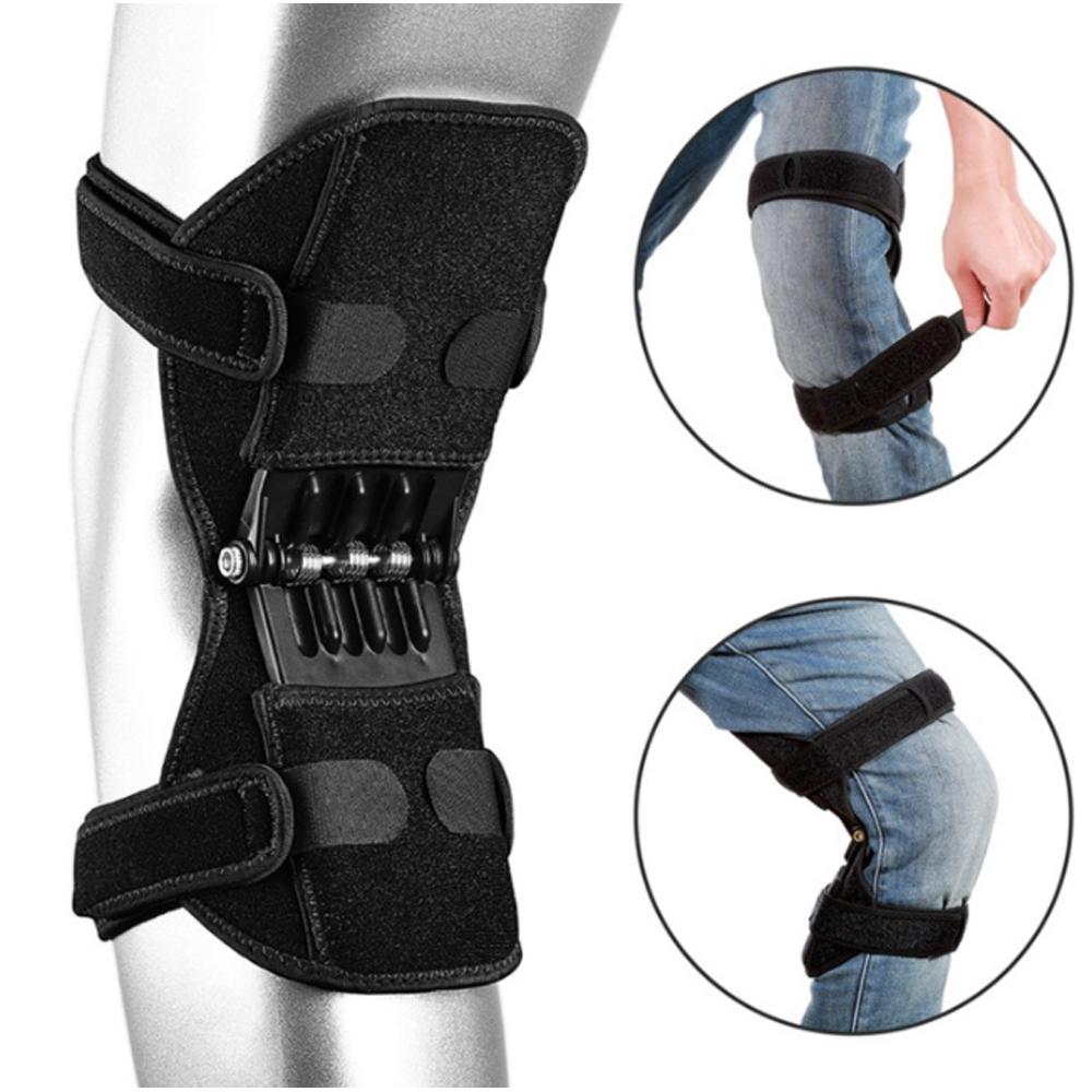 DODAM Non-Slip knee booster Powerful Rebound Spring Force Power knee stabilizer pads