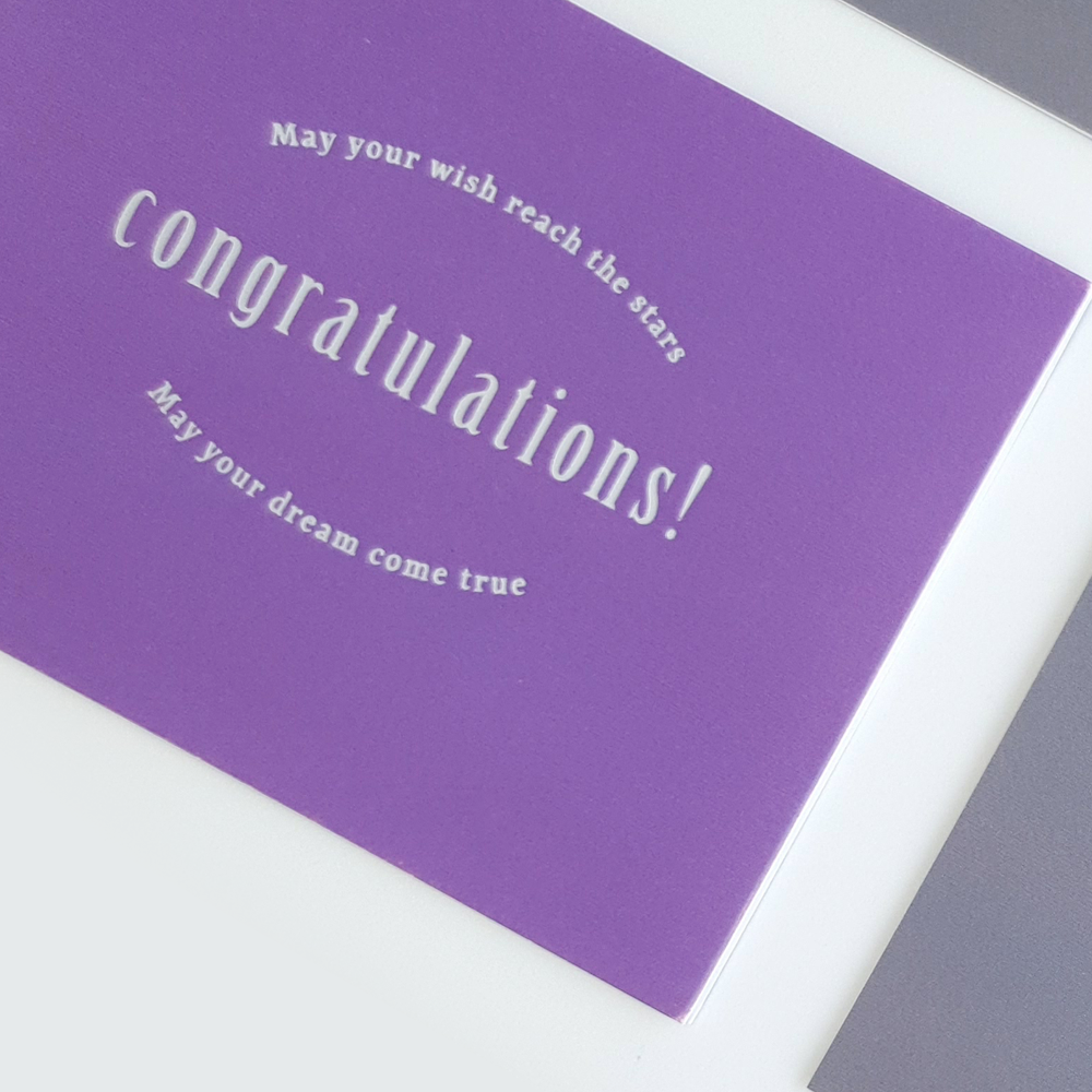 Your Messenger Congrats Card