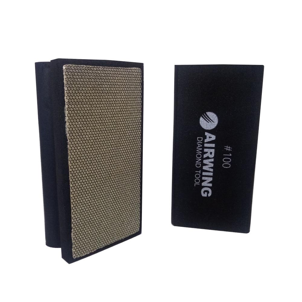 AIRWING Diamond Hand Pad For Granite Marble Glass Grinding Polishing Hand Pad
