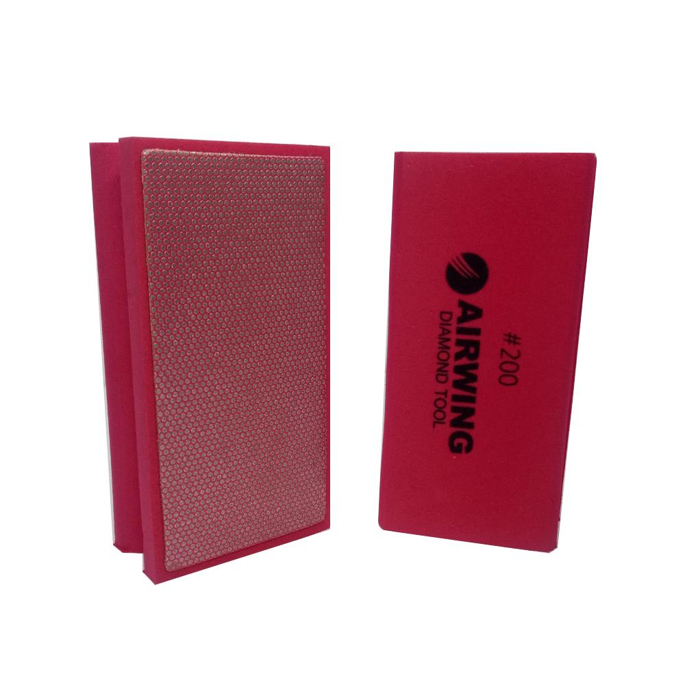AIRWING Diamond Hand Pad For Granite Marble Glass Grinding Polishing Hand Pad