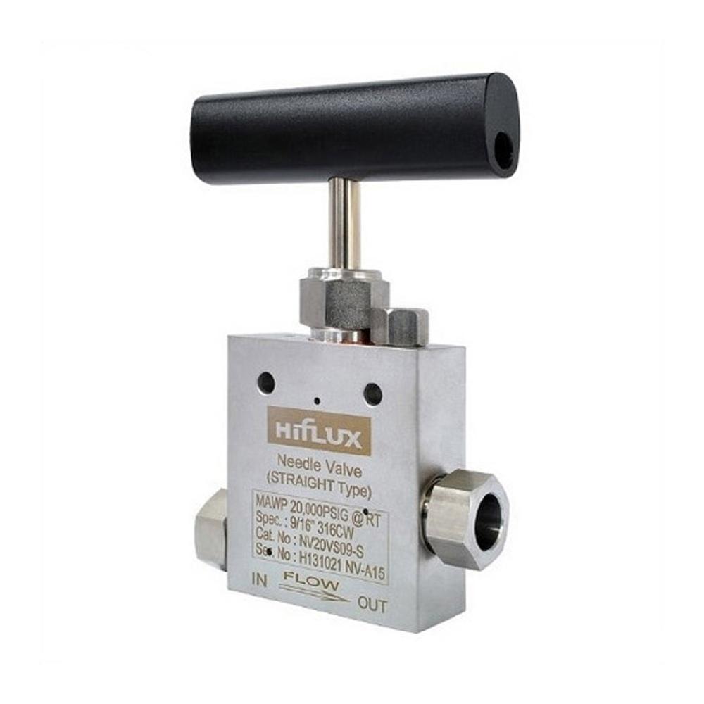 High Preesure Needle Valve - 20000psi - Straight Type - 9/16 inch