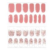 Semi-curing Gel Nail Sticker - Love Rosy
