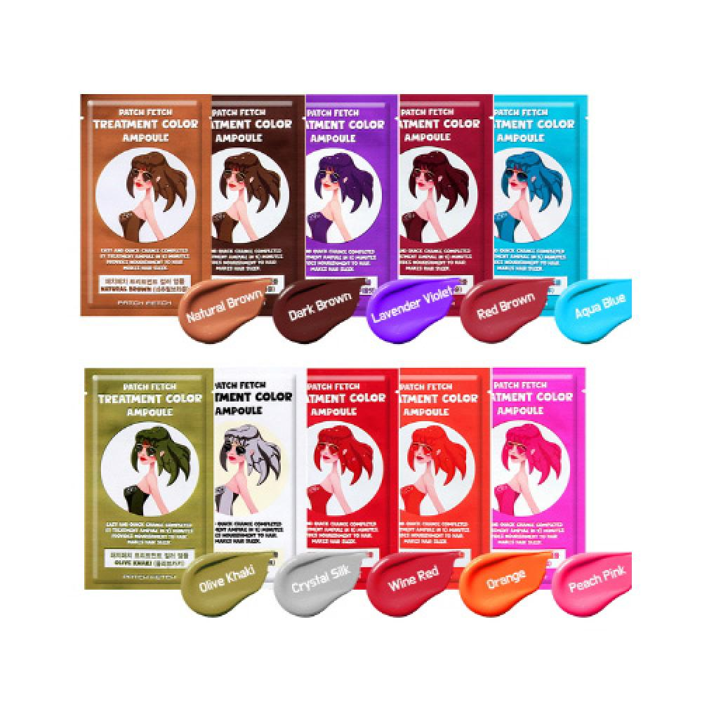 Hair Color hair Treatment Ampoule for hair / hair mask [10Color]