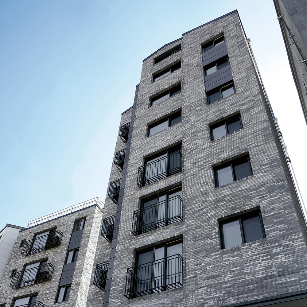 Unique Old Blue Brick