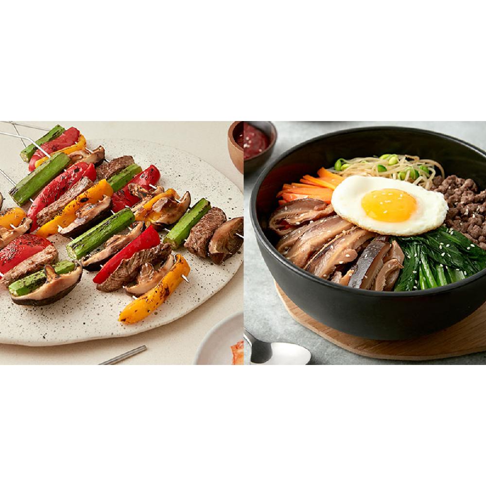 Shiitake mushroom slied