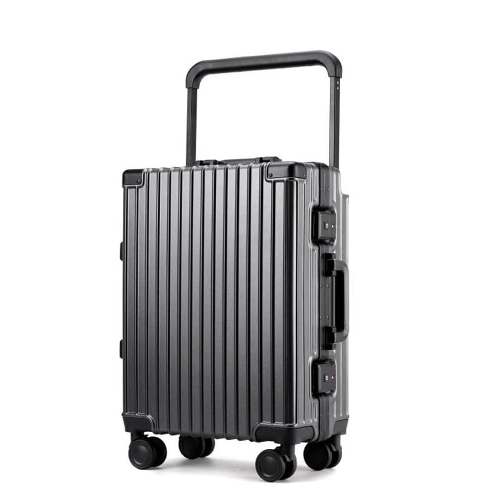 Reroad Vilnius Large Suitcase in Black Combination lock Type