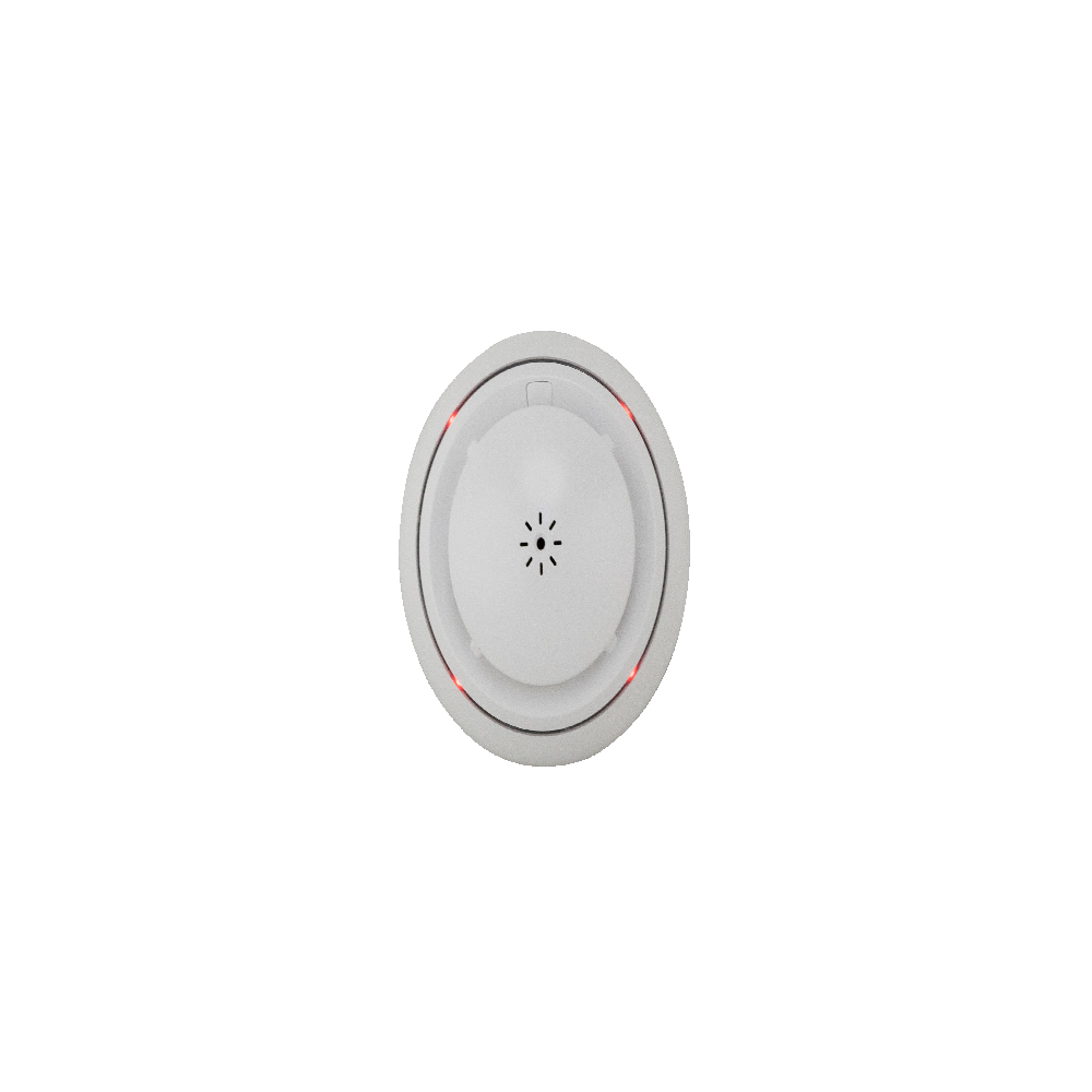 Wireless linked fire detector
