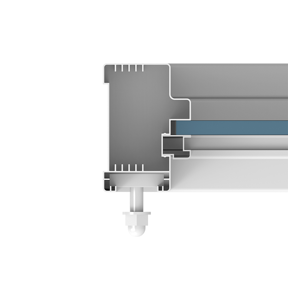 Front Detachable Multifunctional Transparent Panel