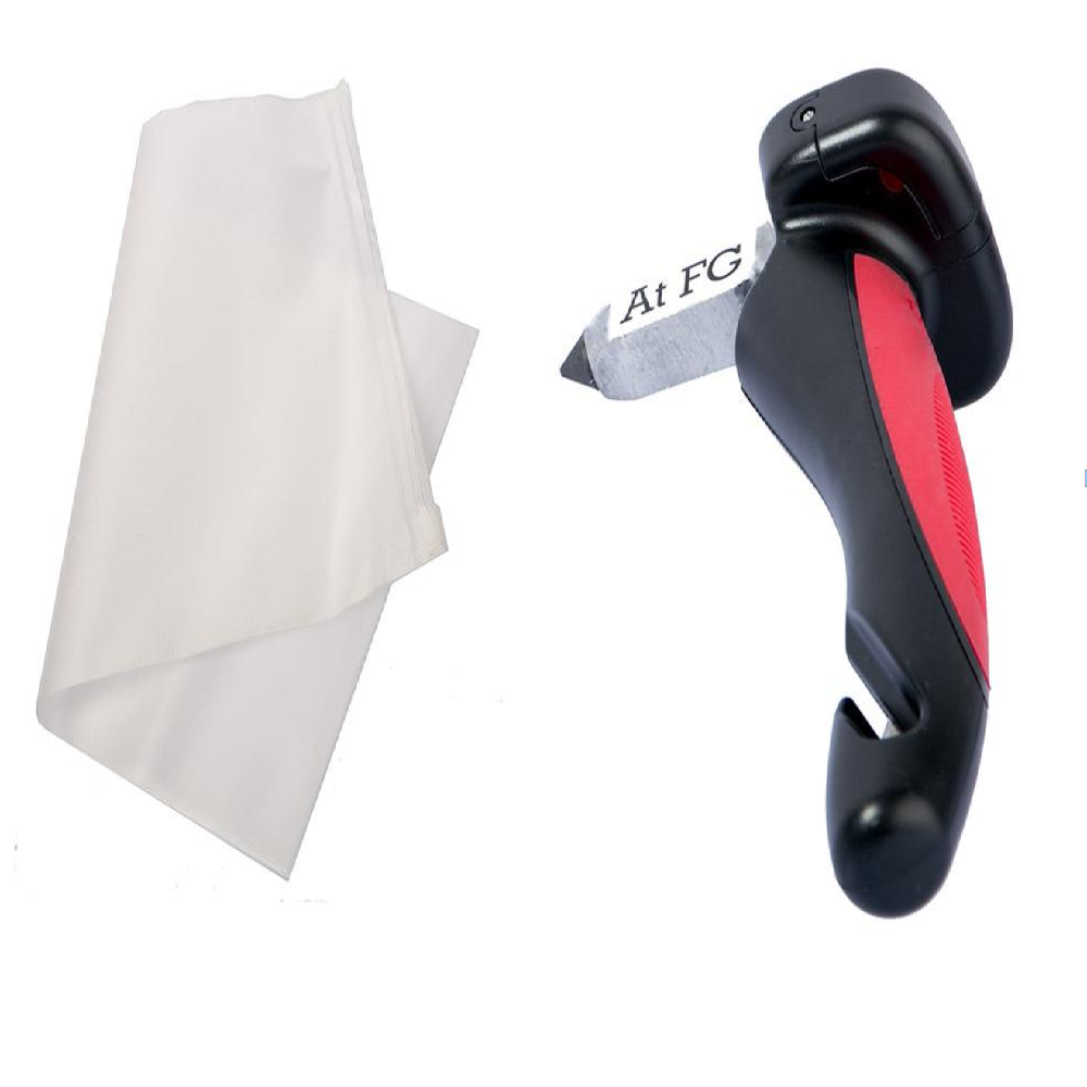 Car Assist Handle Bar Helper with Emergency Escape Tools Window Breaker Seat Belt Cutter Flashlight