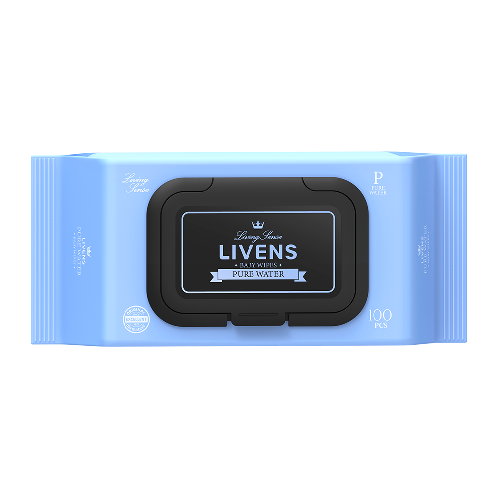 Livens Large Capacity Wet Wipes Pure Water